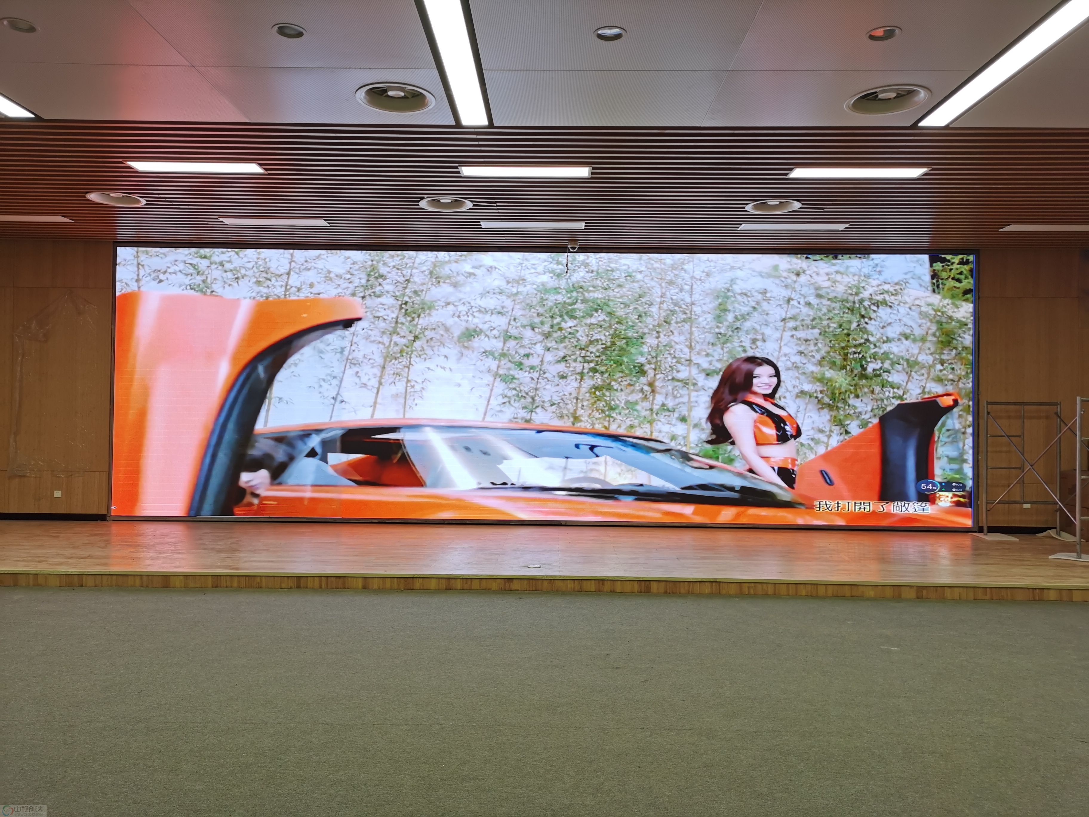 深圳市賽斯騰科技發(fā)展有限公司 深圳泥崗中學文體館項目：SV2.5,35.84平米