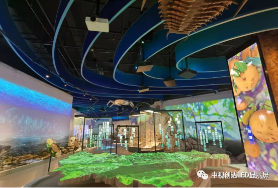 中視創(chuàng)達LED顯示屏-助力常山三寶文化展廳