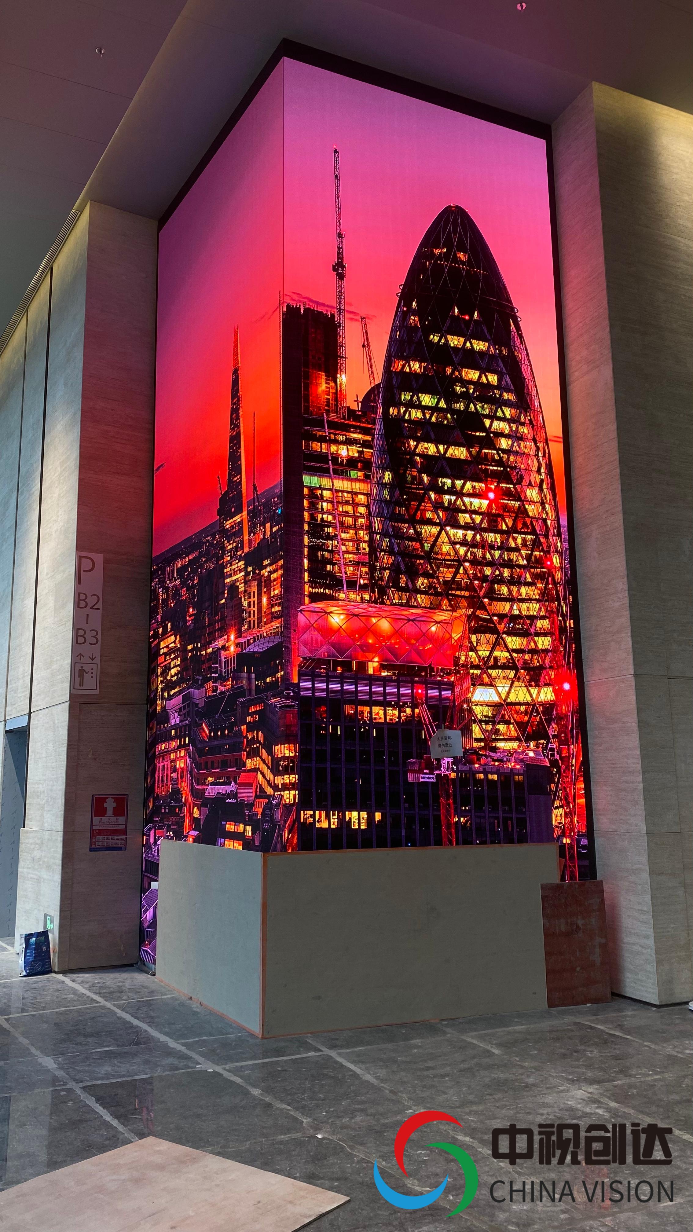 中視創(chuàng)達(dá)打造平安信用卡大廈 LED 大屏，科技與藝術(shù)的碰撞?